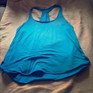 LuLu Lemon Racerback loose fitting muscle tee